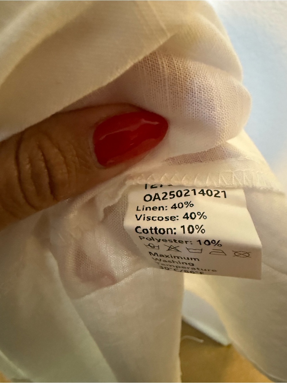 Commense Cotton & Linen Wrap Shirt - Picture 8 of 10